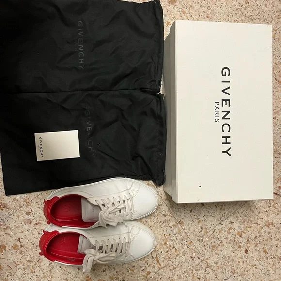 Givenchy women urban street sneakers, red